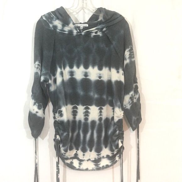 Young Fabulous & Broke Tie Dye Hoodie Sweatshirt With Ties Size XS - Picture 2 of 8